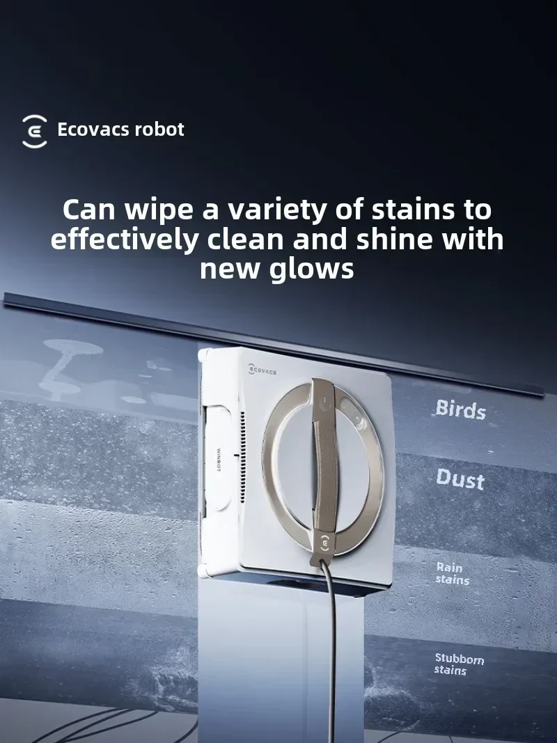Original    ECOVACS  W2S PRO Window Treasure Multifunctional Base Station Window Cleaning Robot