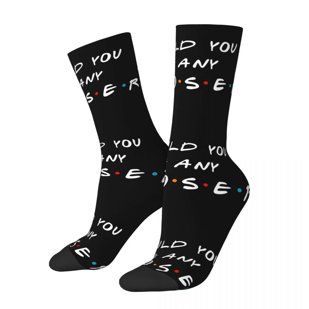 

Could You Be Any CLOSER Friends TV Play Socks Male Mens Women Summer Stockings Printed