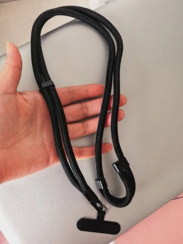 Universal Phone Lanyard with Clip Upgraded Anti-Drop 360° Rotation Adjustable Neck/Crossbody Strap for All Phone Cases