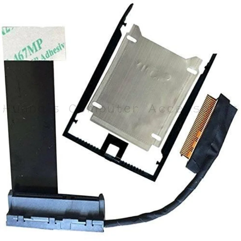 SS+New HDD SATA Hard Drive Cable & Caddy Bracket PN 450.0AB04.0001 For Lenovo ThinkPad T570 T580 P51S P52S Laptop