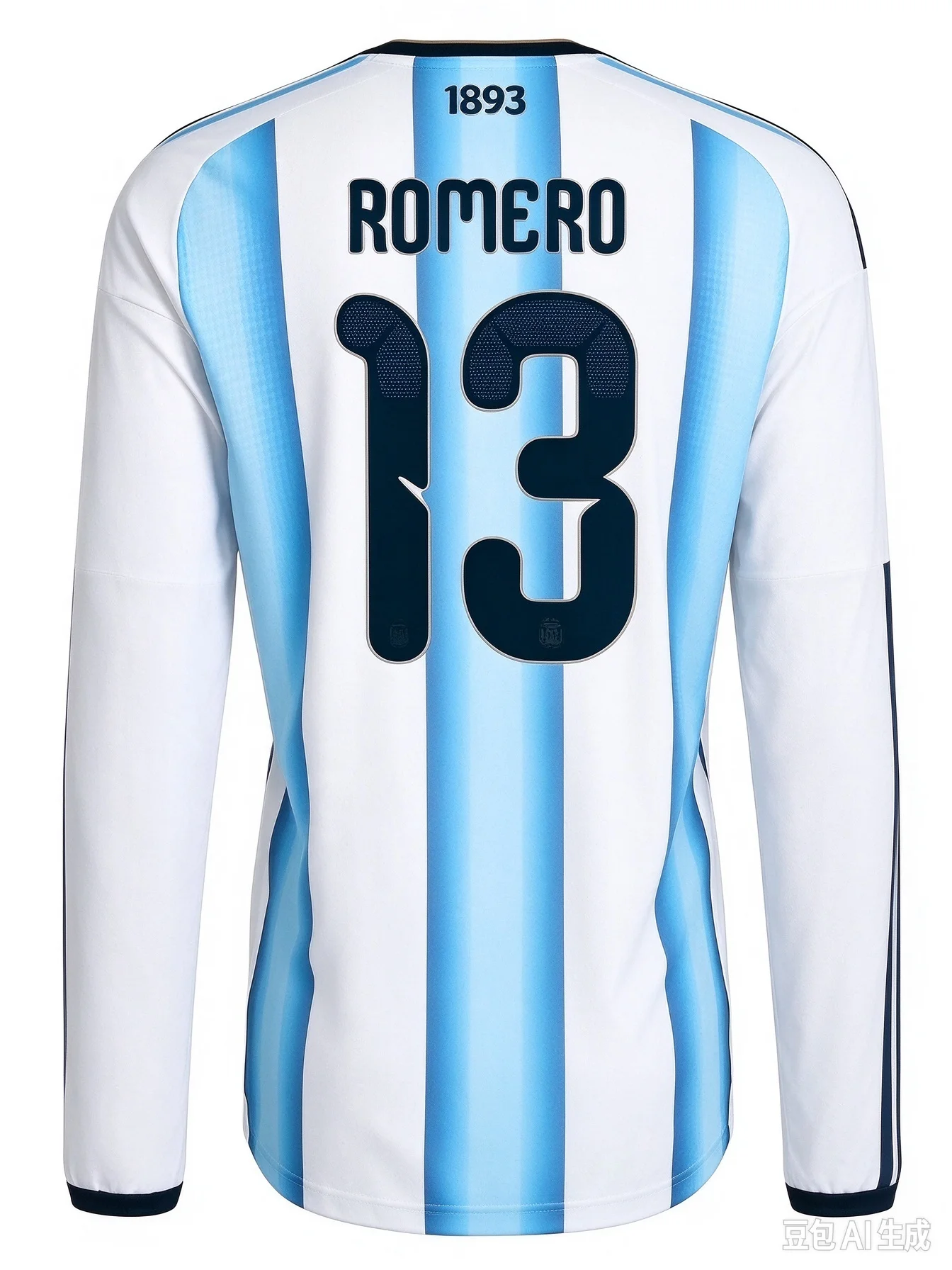 Argentina Home Shirt 2026-2027 Long Sleeve with Messi 10 Printing Sports Shirt Men's Breathable Quick Drying Football T-shirt