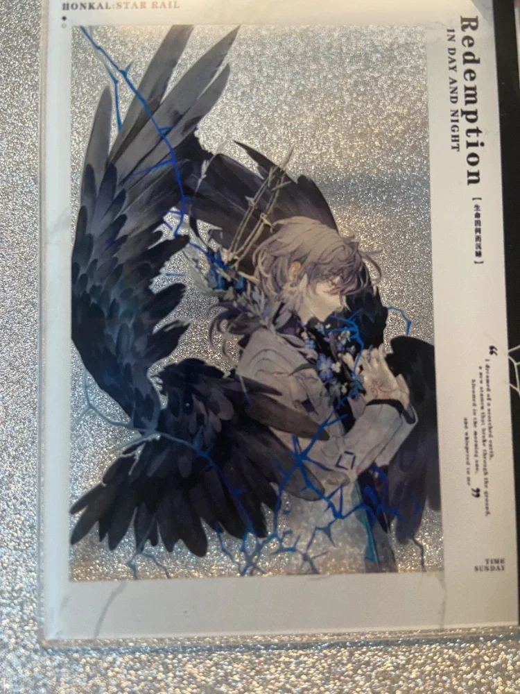 Honkai:Star Rail Sunday Day and Night Salvation Transparent Card PVC Lomo Cards Photocard For Fans Collection Take a Group Photo