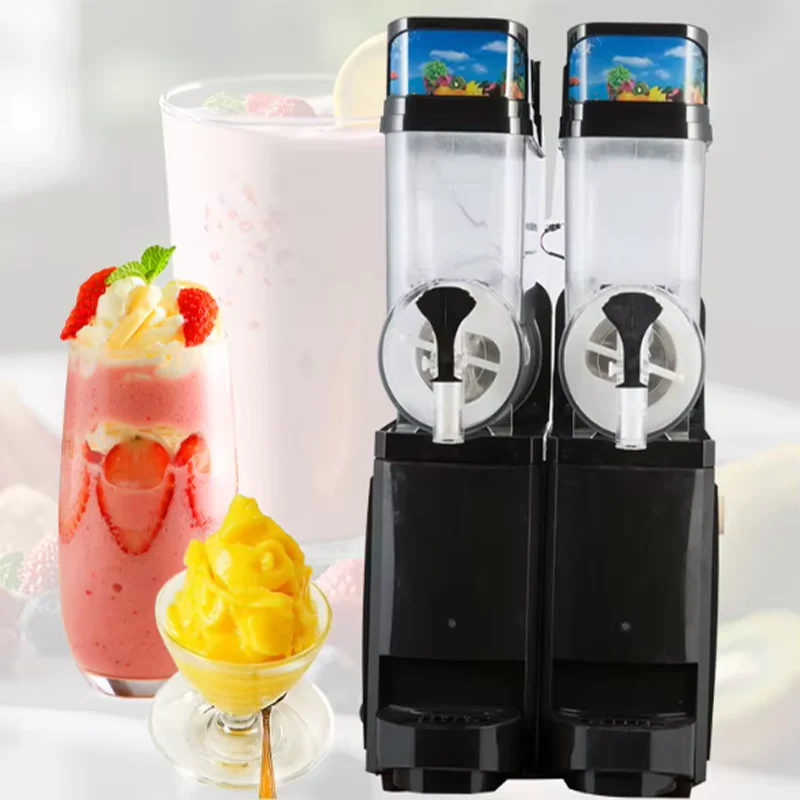 Stainless Steel 15L*3 Snow Melting Machine High Quality Slush Smoothie Frozen Drink Beverage Machine