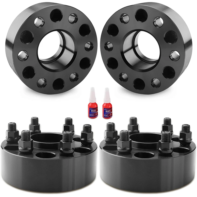 

2‘’ 6x120 Wheel Spacers for 2015-2023 Colorado,2015-2022 Canyon, 2 inch 6x120mm Wheel Spacer with M14x1.5 Studs 66.9mm Hub Bore