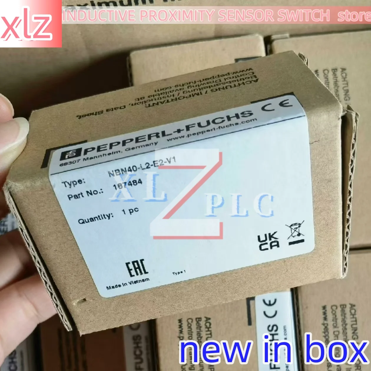 INTERRUTTORE SENSORE DI PROSSIMITÀ INDUTTIVO nuovo in stock NBN40-L2-E0-V1 NBN40-L2-E2-V1