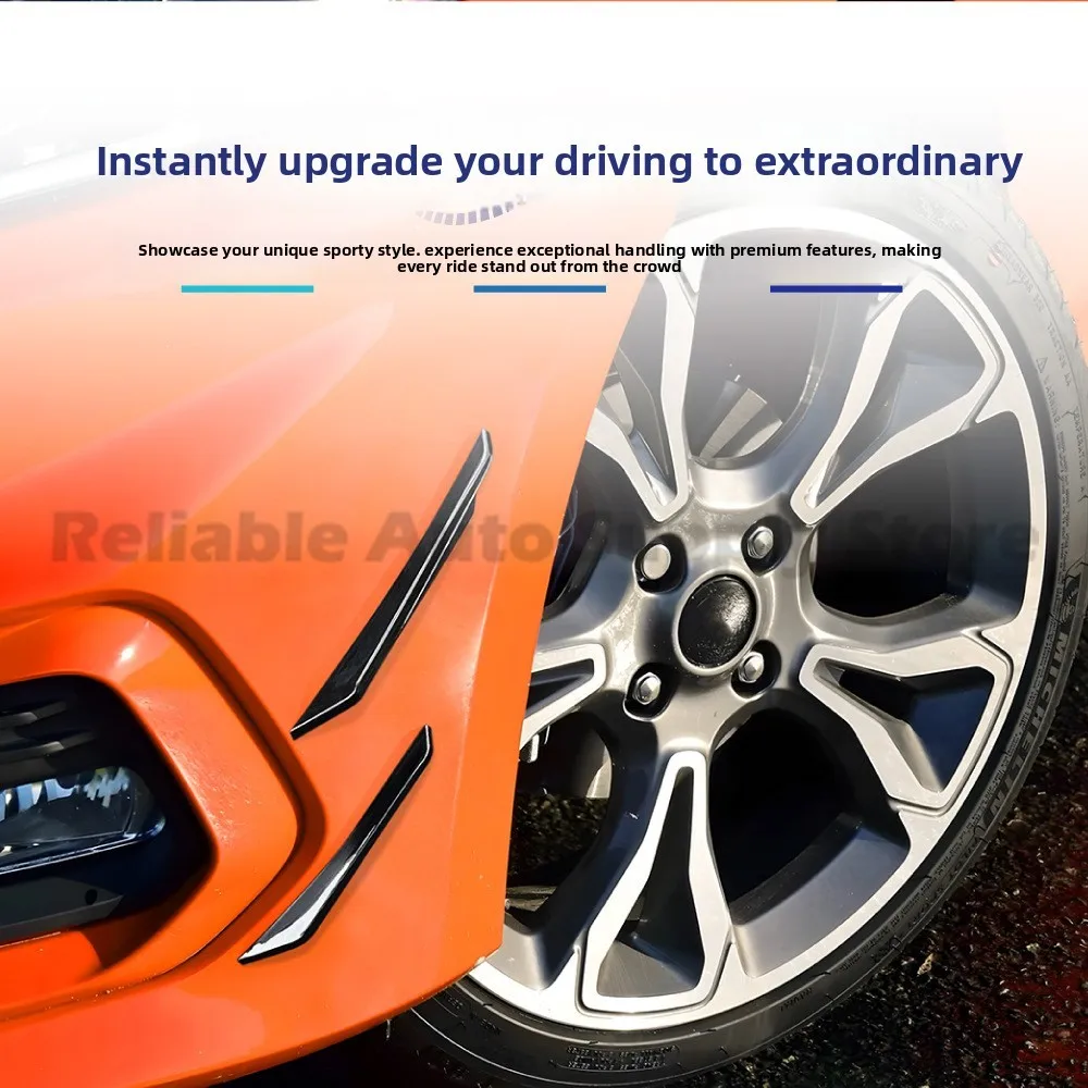 For Ford Fiesta MK8 ST Line 2017-2020 Front Side Air Dam Sticker Car Styling Modification Kit Premium Quality Durable Design view 2