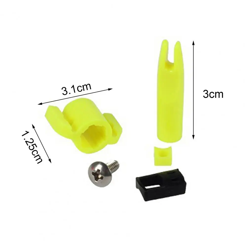 Archery Bow Fishing Arrows Safety Slides Accessories Kit Portable Easy To Carry Securely Wrapped Arrow view 6