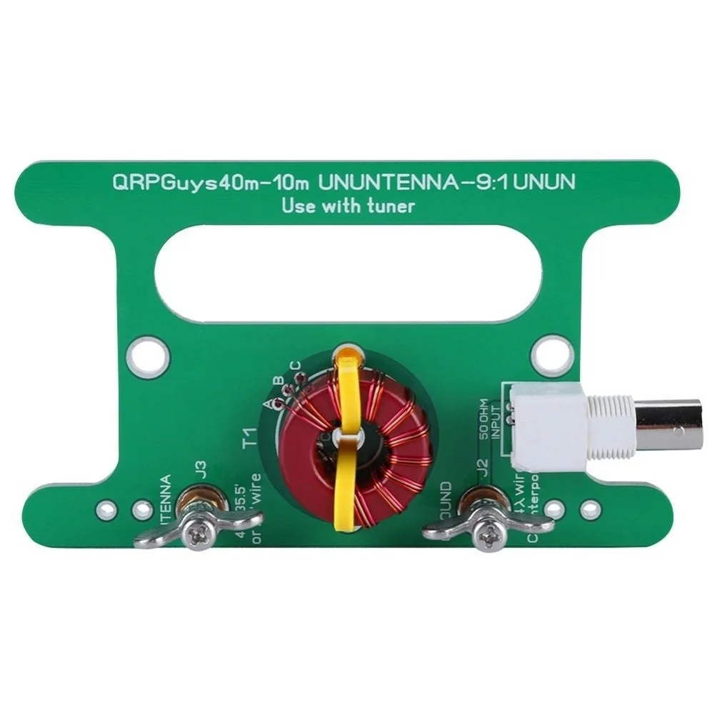 Portable 9 1 Balun Software Defined Radio Shortwave-Antenna For 40m To 10m Band For Backyard Setup Outdoor Communication