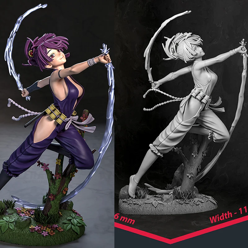 

2 Styles Game Character 7479 Yuzuhira 3D Model Unassembled Unpainted Garage Kit Nsfw GK Figure White Resin Model Kit