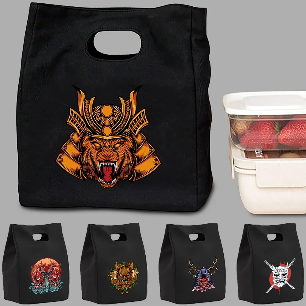 Thermal Lunch Dinner Bags Monster Printed Handbag Picnic Travel Breakfast Box School Child Convenient Tote Food Lunch Cooler Bag