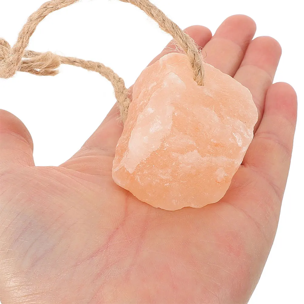 

6pcs Animal Lick Salt Block Natural Pink Salt Cattle Deer Livestock Mineral Supplement Healthy Growth Easy Placement