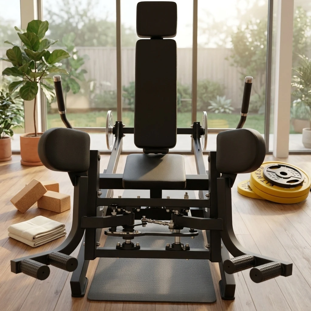 Commercial Leg Abduction Machine, Hammer-Style Glute & Hip Trainer