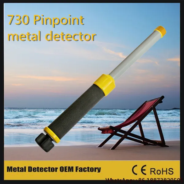 Factory manufacturer pinpoint metal detector  PI-iking 730 underwater metal detector