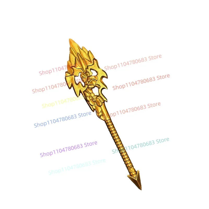 Bloques de construcción de serpiente dorada, Mini figura de montaje, modelo de pieza de exhibición, Kit de accesorios de dibujos animados de Anime, juguete, regalo coleccionable