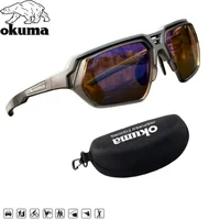 Gafas de Pesca OKUMA 2026 para Exteriores con Polarización UV400 para Encontrar Peces, Aptas para Ciclismo, Senderismo y Montañismo