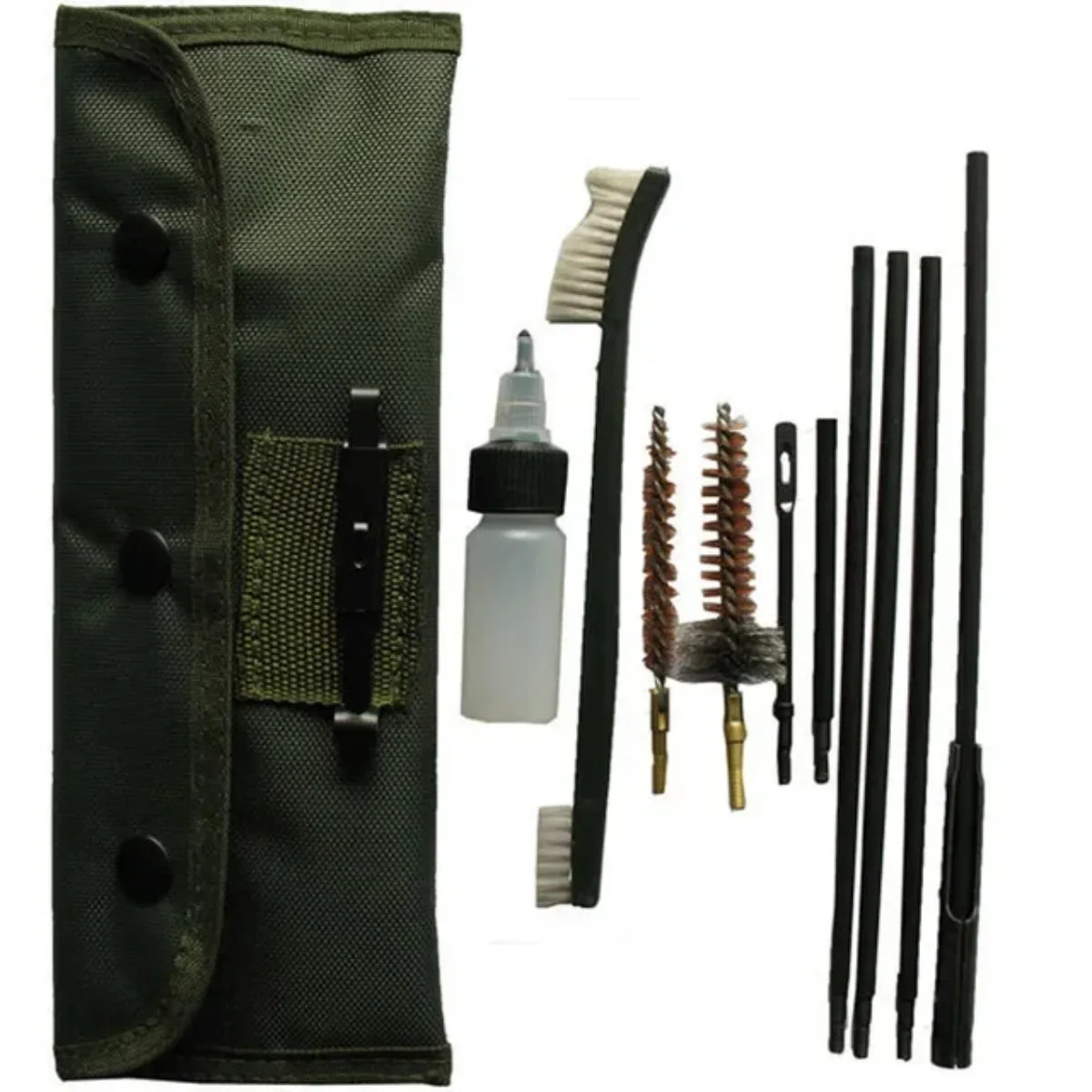 Tactical Brush Tool Cloth Cleaning Kit Universal Professional Cleaning Mat Set view 3