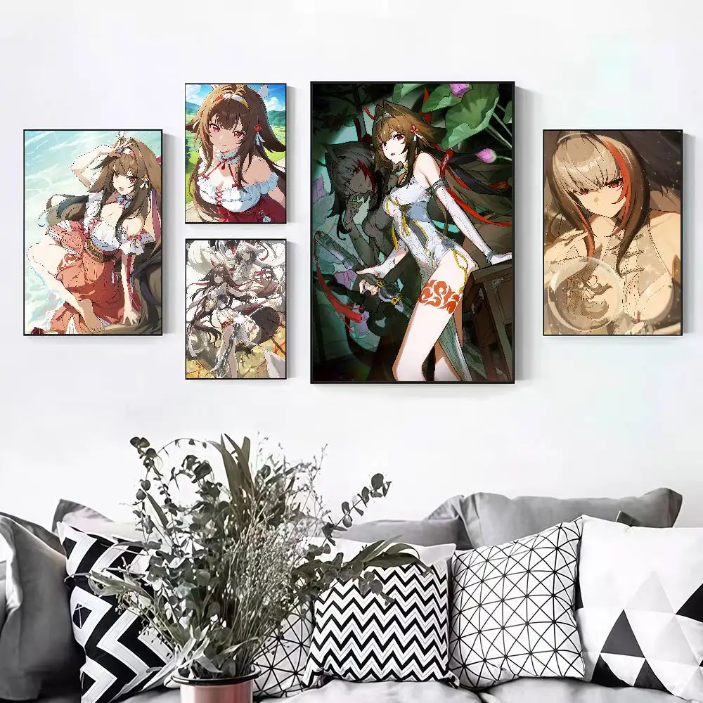Game ZZZ Ye Shunguang Peelable Self-adhesive Poster Stickers Are Suitable For Frameless Wall Decoration In A Room