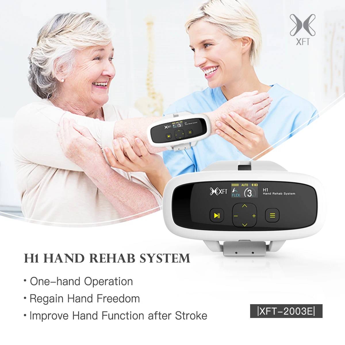 Paralyzed Hands Rehabilitation Home Hand Therapy Exerciser Hand Drop Treatment