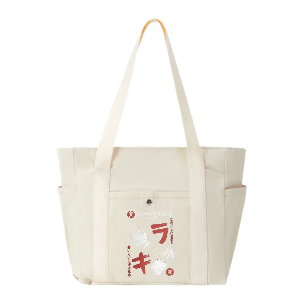 

Death Note Anime Art Design Canvas Shoulder Bag Female Simple Campus Shopping Bag