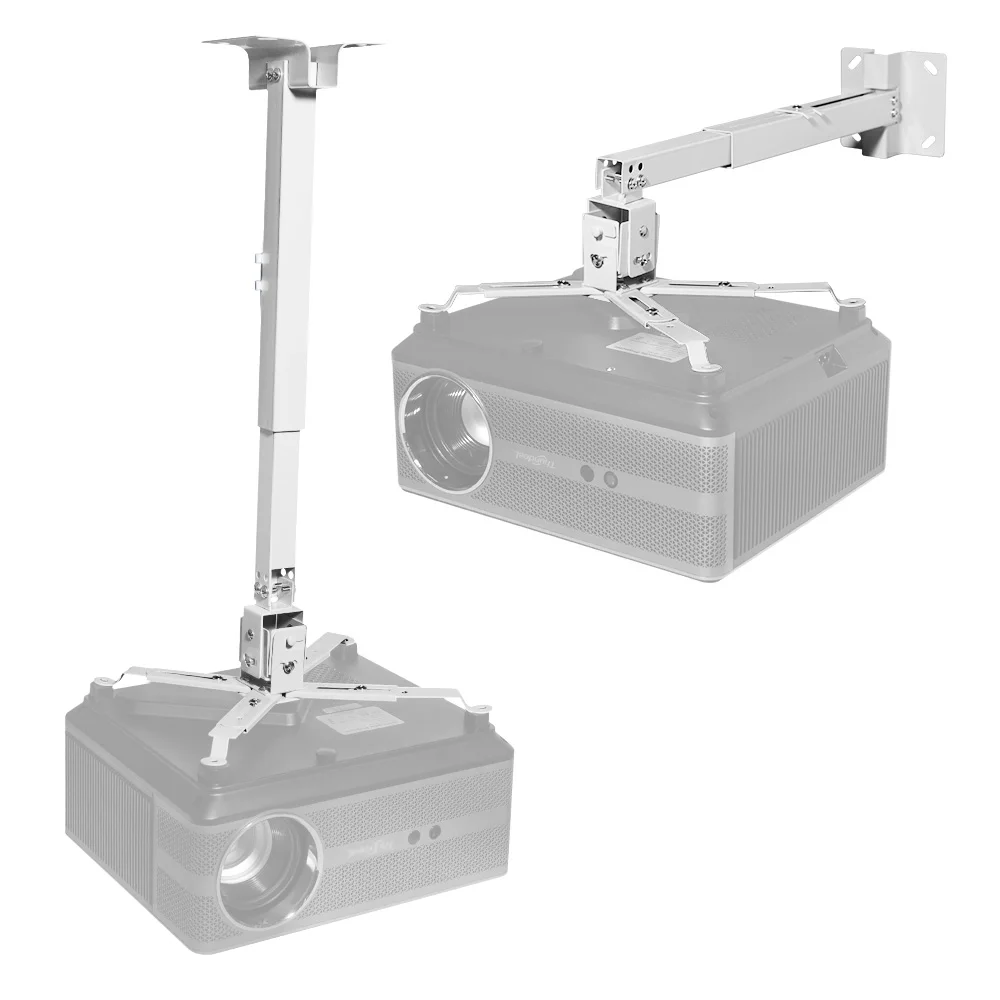 PROGAGA Projector Stand Universal Projector Mount Ceiling Bracket Wall Mount For TD98PRO D9W Q12 PG610W Beamer Hanging Stand