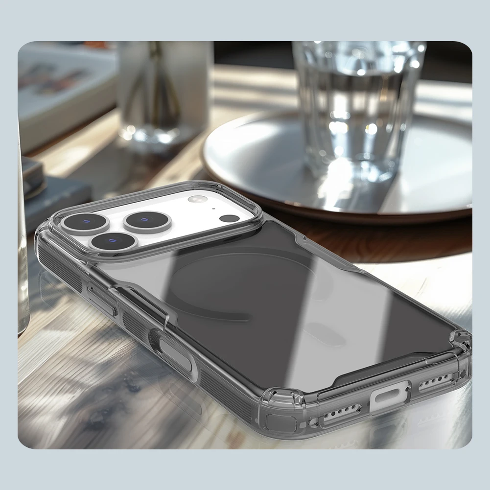 NILLKIN Etui do iPhone 18 Pro MAX Nature Pro Magnetic Case Przezroczysta Osłona Pasująca do iPhone 17 Pro Max/18 Pro Max 17 Pro 18 Pro — zdjęcie produktu 5