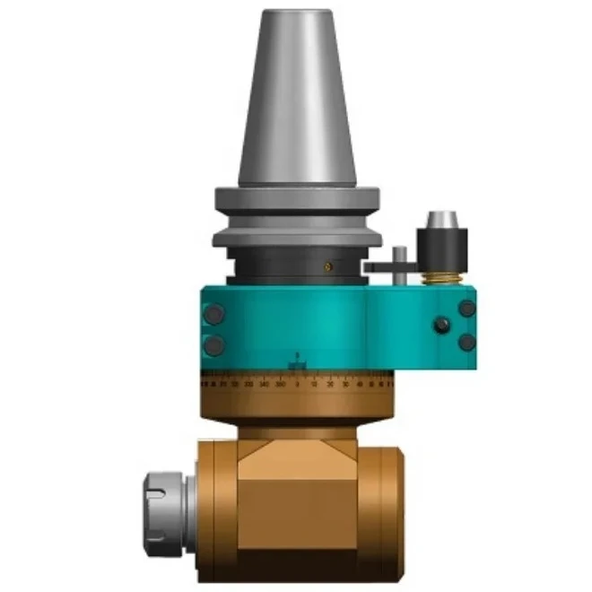 

90 Degree Right Angle ER32 Strong Milling Head, CNC Machining Center BT50 Precision Machining Angle Head