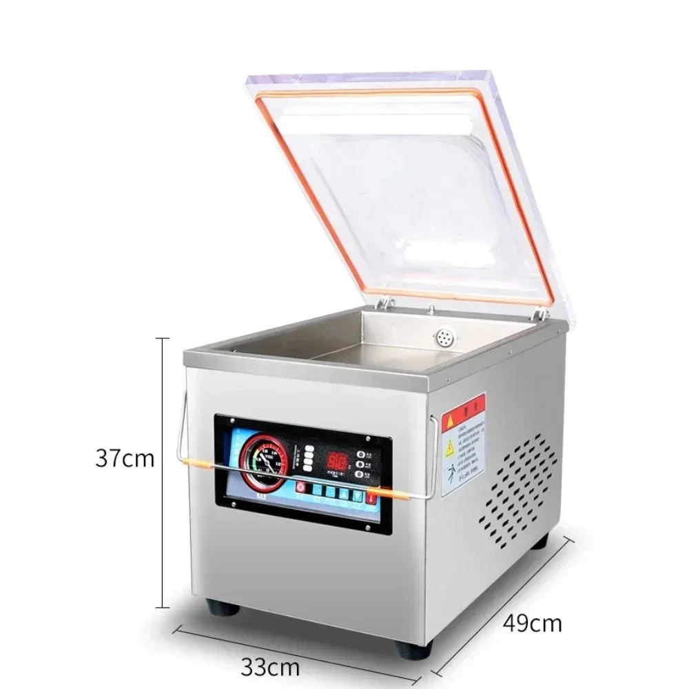 Máquina envasadora selladora al vacío de cámara eléctrica Industrial multifunción automática de alimentos frescos comerciales profesionales para el hogar
