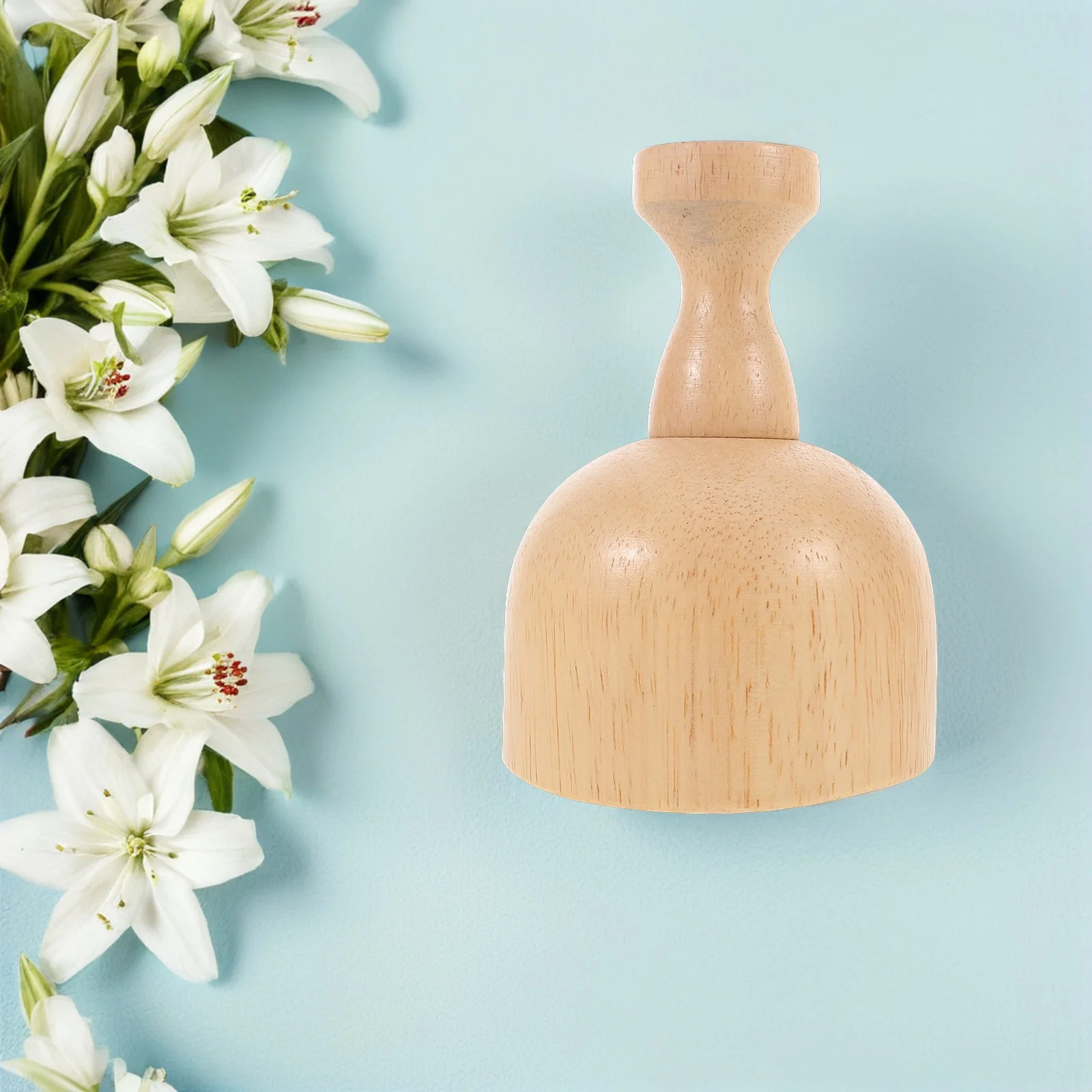 Wood Therapy Massage Cup Wooden Gua Sha Tool Smooth Finish for Waist Abdomen Thighs Lymphatic Drainage Body Sculpting Muscle