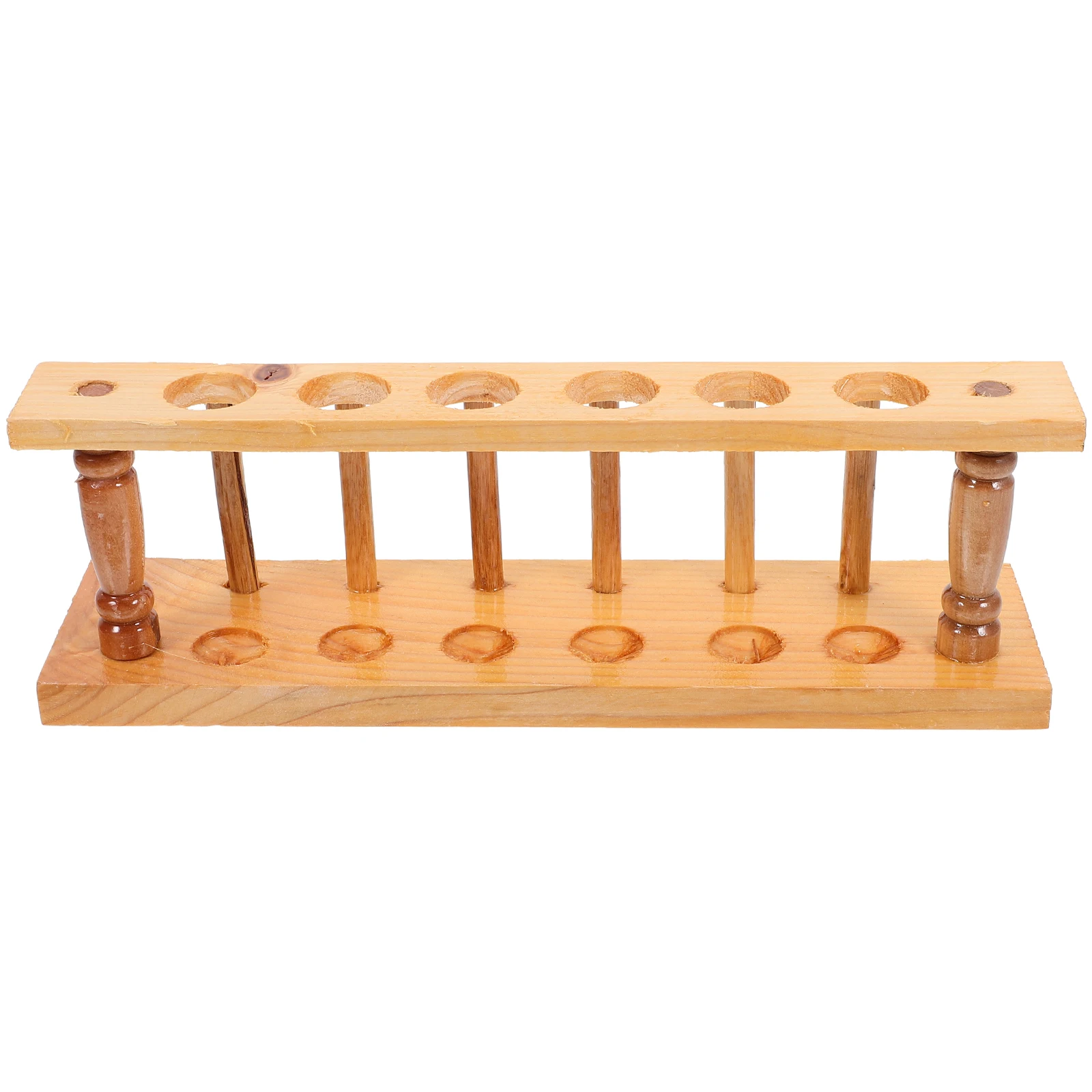 

Wooden Test Tube Rack Storage with Indoor Tubes Experiment Lab Racks Flower Laboratory Holder Luxury
