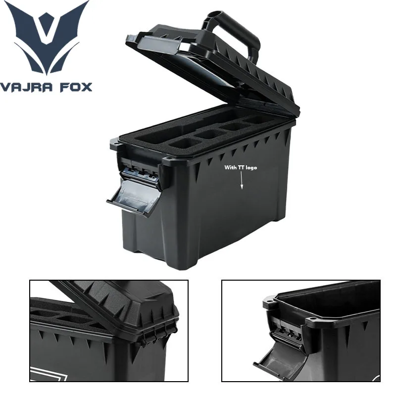 ปืนไรเฟิลยุทธวิธีกันฝุ่น PP พลาสติกทนกระสุนกระเป๋าเดินทางกลางแจ้งน้ําหนักเบาแบบพกพากระเป๋าเดินทางกล่องเก็บ