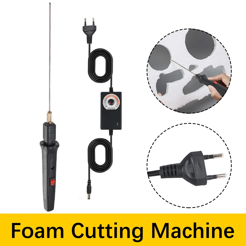 

For Craft Accessories Creative Model Tool EU Plug Adjustable Temperature Electric Foam Cutting Pen Foam Cutting Machine DIY