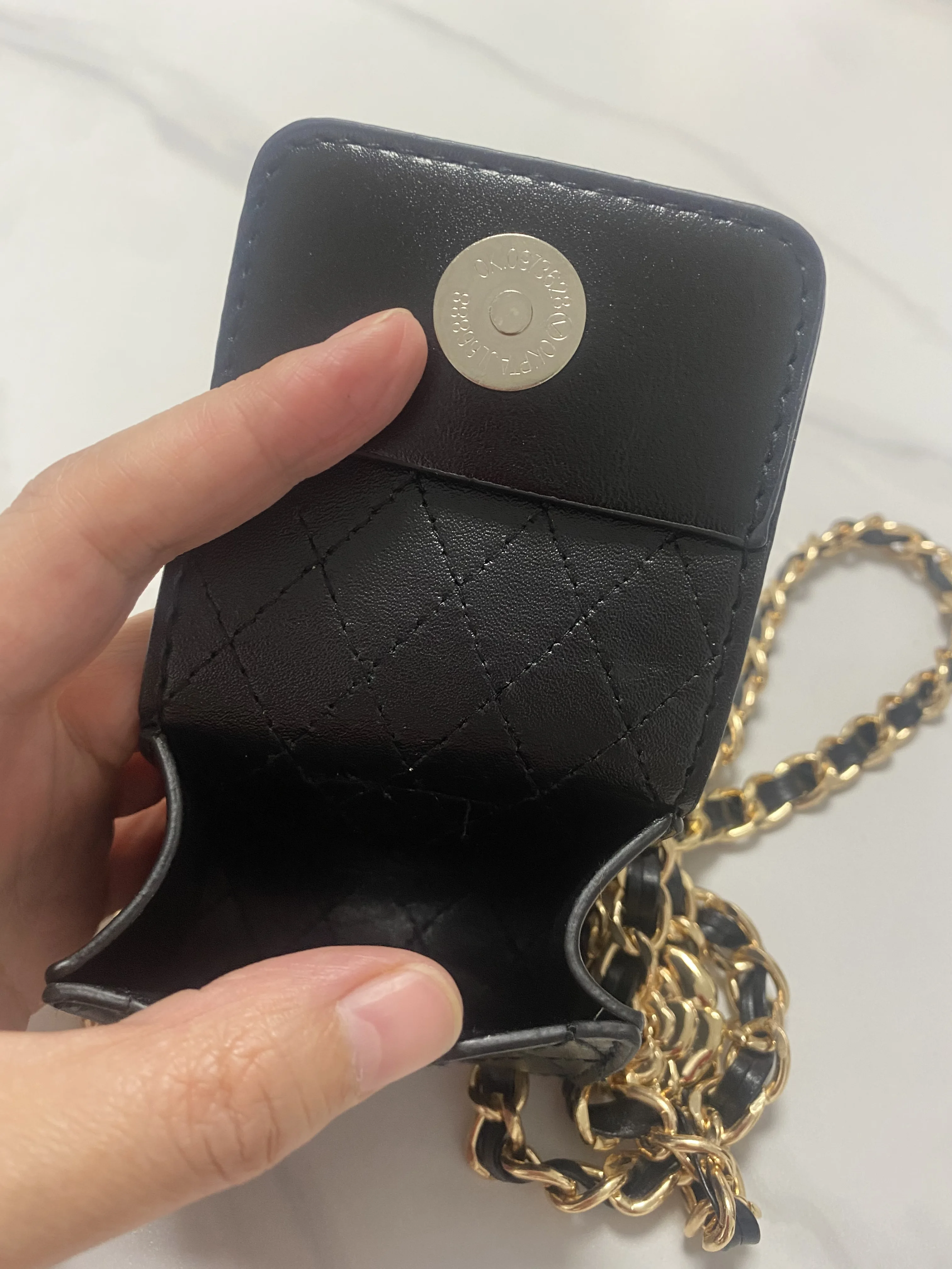 Женский ремень из искусственной кожи на цепочке, R2226