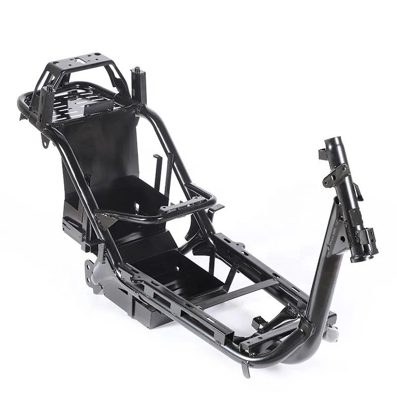 

Customizable Steel Motorcycle Body Frame Kits OEM Electric Scooter Spare Parts Sheet Metal Fabrication Product