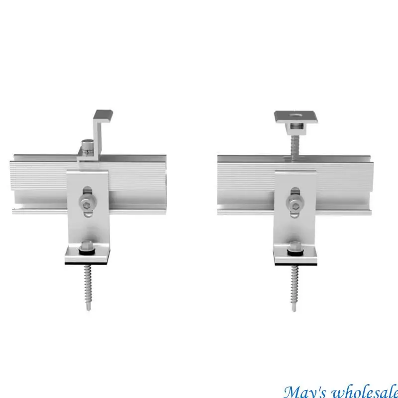 10Pcs Efficient Solars Panel Mounting Brackets Set for Home Craft and Professional Installations on Various Items 448A