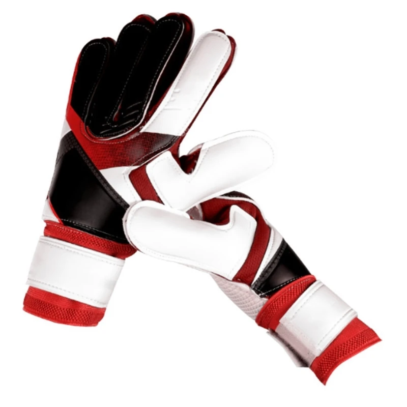 2Pcs Finger Protections Non-Slip Breathable Gloves Strong Grip Goalkeeper Gloves