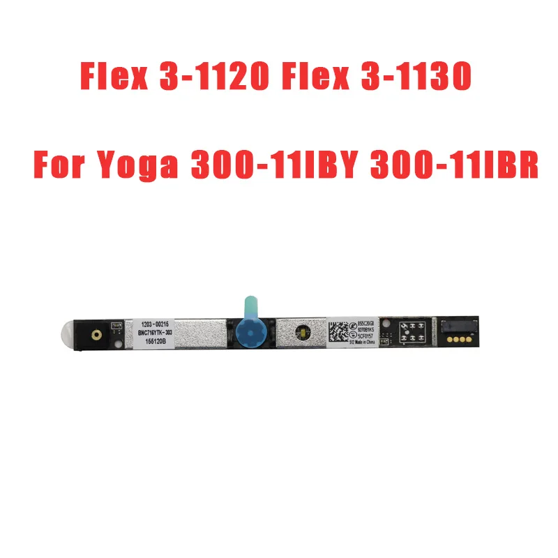 

Плата камеры для ноутбука Lenovo Ideapad Flex 3-1120 Flex 3-1130 для Yoga 300-11IBY 300-11IBR 5C20J08341 HD 720P, новинка