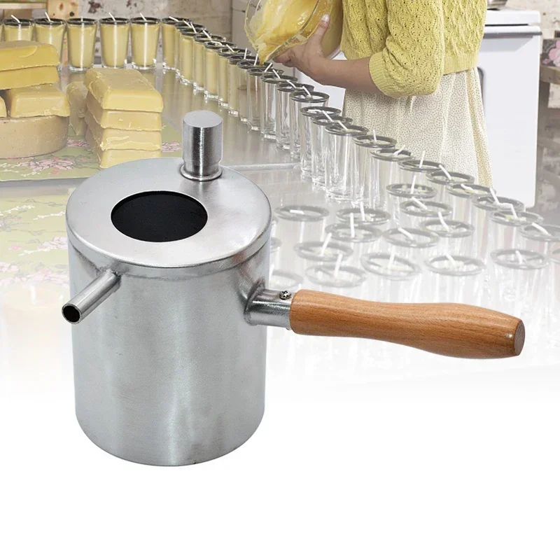 

Stainless Steel Beeswax Melting Pot Wax Melter Pot Candle Tool Beekeeping Tool For Beekeeper Apicultura Beekeeping Equipment