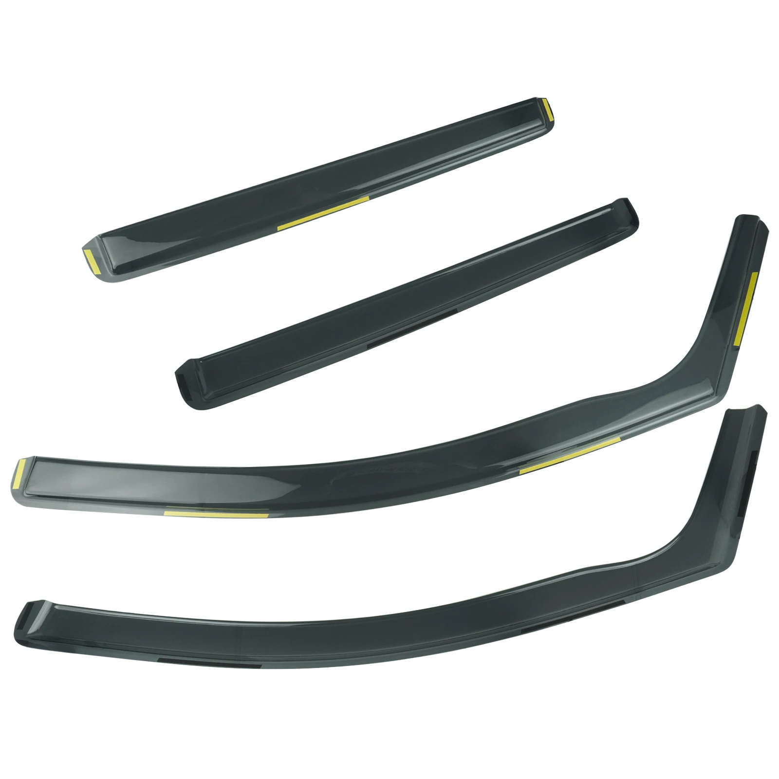 4pcs/set Tint Wind Deflectors For Toyota Corolla E21 Estate 5 Door 2018-up Window Edgevisors Wind Rain Sun Guard Deflector