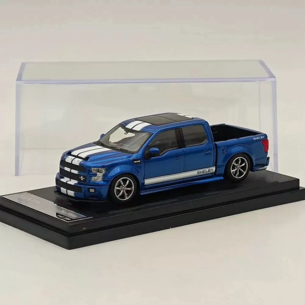 FunnyModel 1/64 Ford F-150 Shelby simulation alloy car model-With accessories