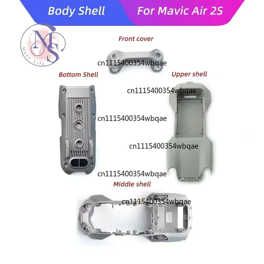 ZOCI-FOR-Body Shell Top Bottom Cover Middle Frame For DJI Air 2S Drone Replacement Repair Parts