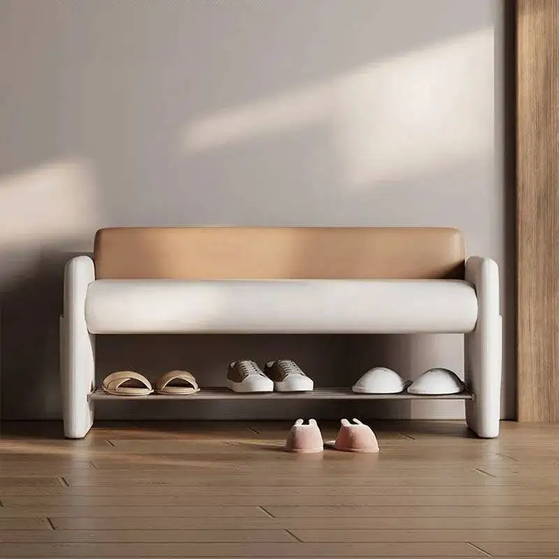 Nordic Designer Shoe Cabinet Seat Show Narrow Storage Slim Organizer Shoe Shelf Space Saving Slippers Zapatero Hotel Furniture