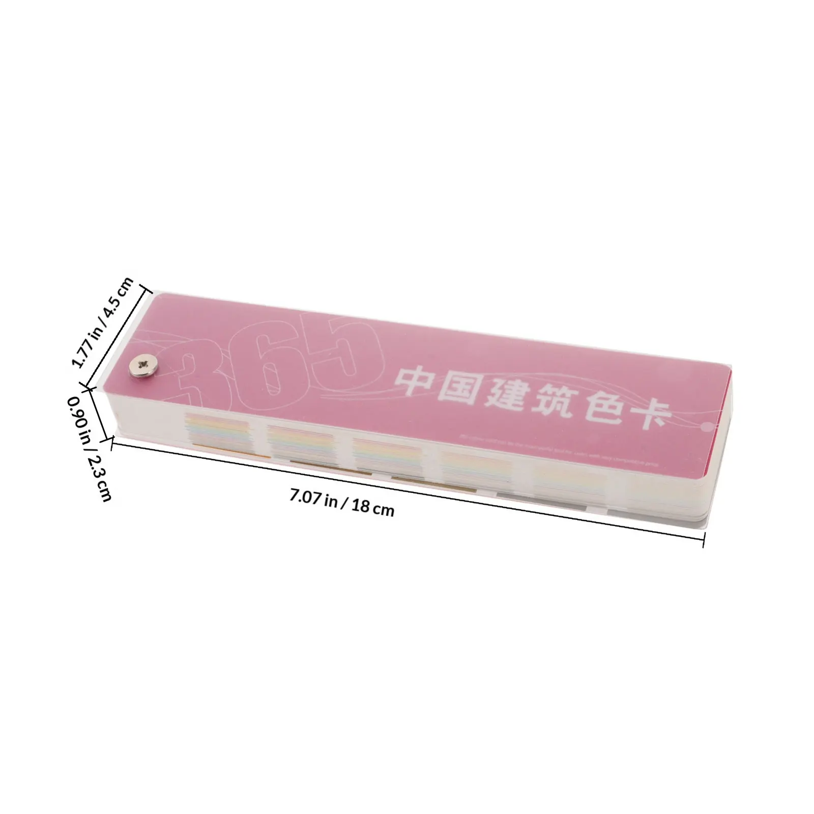 Multi Standard Paint Color Sample Cards Set Professional Portable Accurate Color Chart for Floor Paint Hardware and DIY Projects