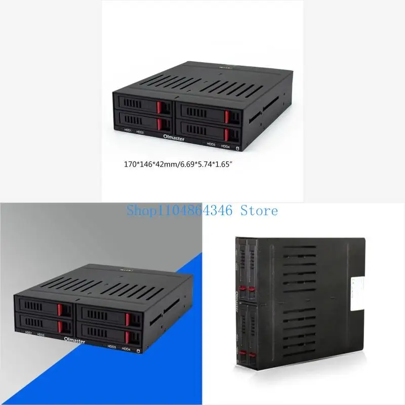 

5asd HE-2006 Internal Rack Hard Drive for Case HDD SSD Enclosure Cover with LED