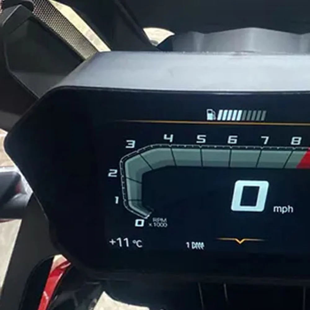 For BMW F750GS F850GS F900R F900XR C400X M1000R M1000RR Cockpit Connectivity Display Glare Shield TFT Sun Visor Instrument Cover