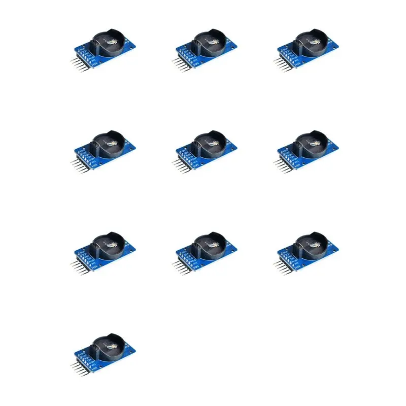 

ABJF-10X DS3231 AT24C32 IIC Module Precision Clock Module Memory 3.3V/5V Temperature Sensor Portable Module