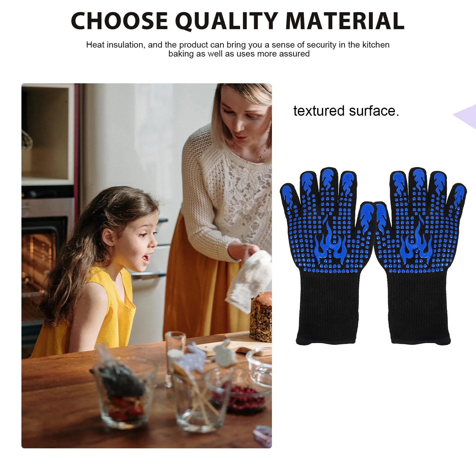 1 Paar hitzebeständige Silikon – Oven Mitt Silicone Bewertung und Preis