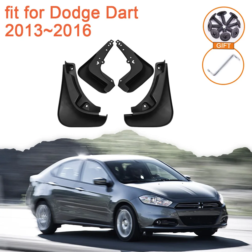 

Mudflap For Dodge Dart Sedan Fiat Viaggio 2013 2014 2015 2016 PF Accessories Mudguards Mud Flaps Anti-splash Front Wheels Fender