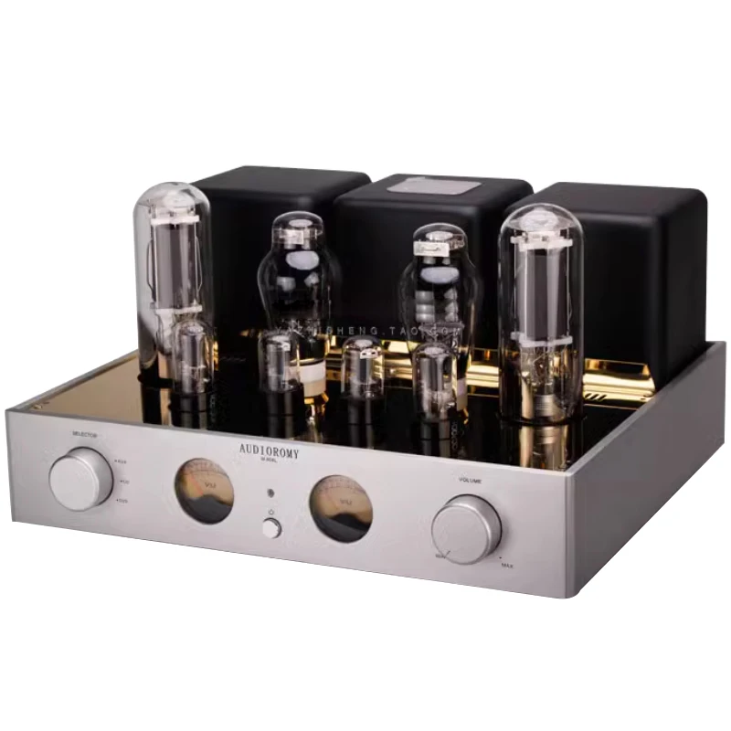 AIYIMA SMSL 300B Push 805A Tube Amplifier 35W 2.0 Single-ended Kelas A Vacuum Tube Amplifier murni buatan tangan las HIFI Amp Audio