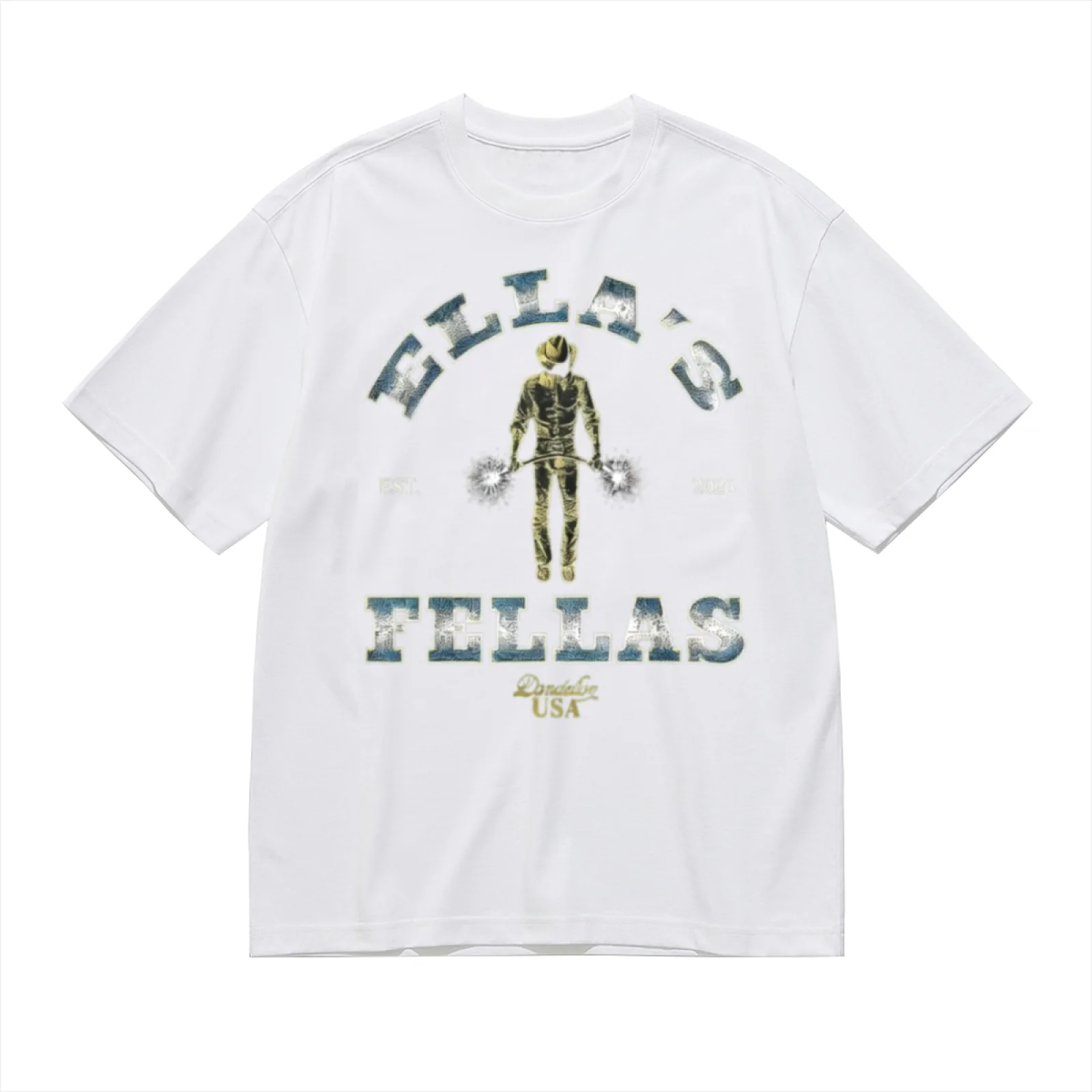 Retro Texas Graphic Tee Unisex Vintage Western Style Short Sleeve T Shirt Dallas Print Casual Summer Streetwear Top