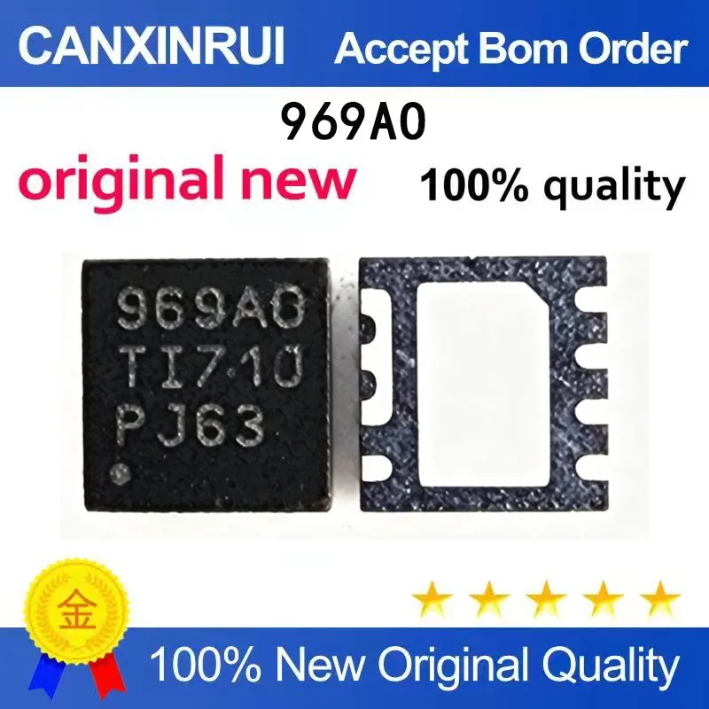 

(5-100 PCS）Brand new original silk screen printed 969AO 969A0 packaged QFN spot chip IC